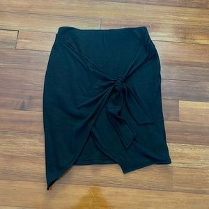Gap Knit Knot Skirt